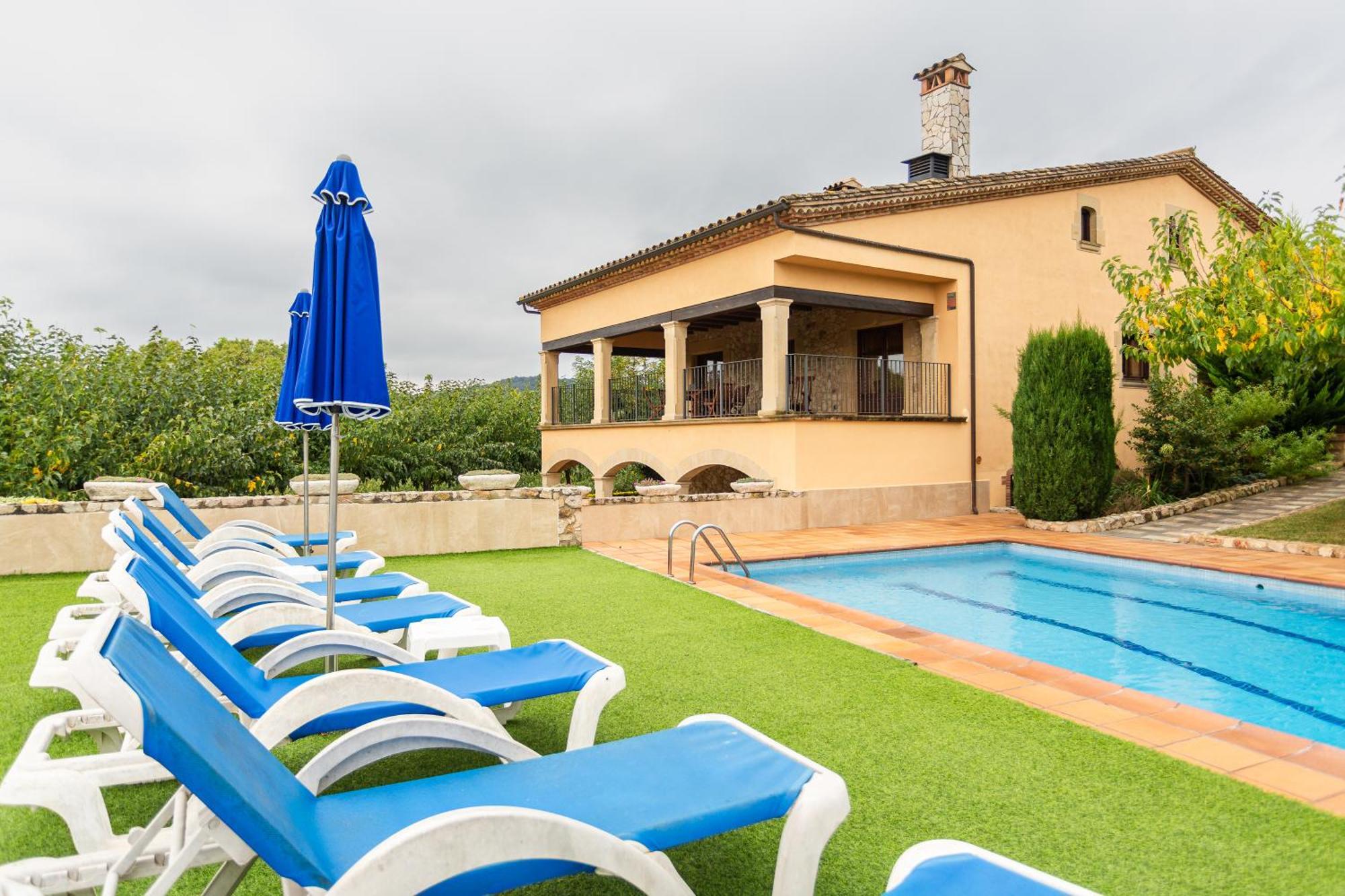 Rural Mas Vila Fogas de Tordera Экстерьер фото